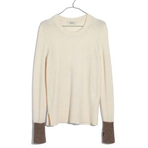 Madewell Fremont Color block Pullover Sweater